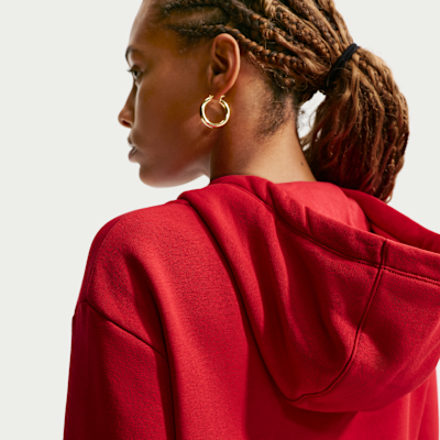 Sudadera con gorro sin cierre Nike de la NFL para mujer San Francisco 49ers Club