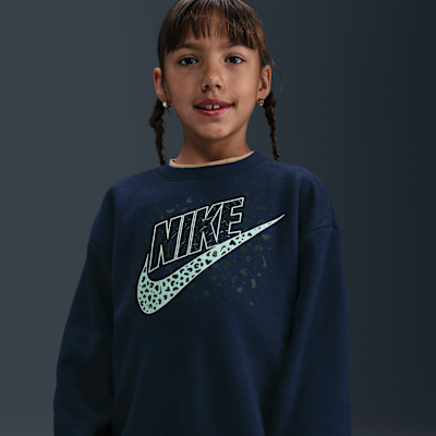 Conjunto de leggings y playera de cuello redondo para niños talla pequeña Nike Wild Warmth