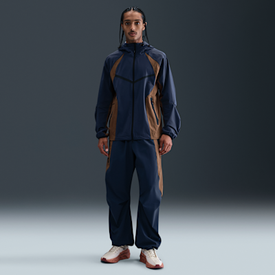Nike Tech Men's Dri-FIT Woven Color-Block Windrunner Loose Jacket