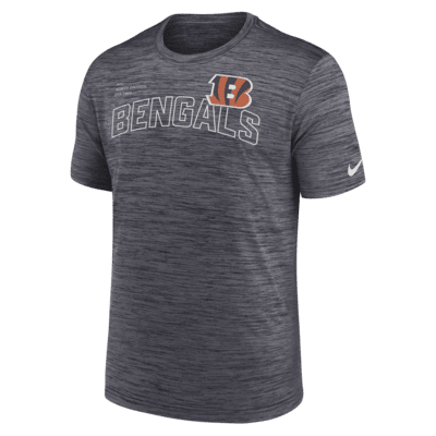 Playera Nike de la NFL para hombre Cincinnati Bengals Velocity Arch ...