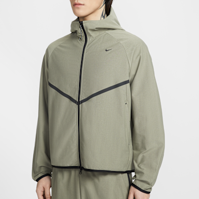 Nike Tech Men's Shori-Knit Full-Zip Windrunner Jacket