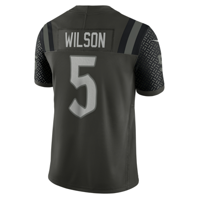 Garrett Wilson New York Jets Rivalries Collection Men's Nike Dri-FIT NFL Limited Jersey