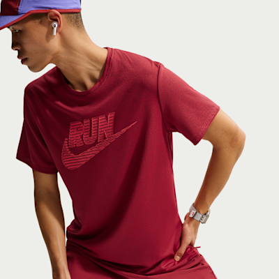 Nike Miler Men's Dri-FIT UV-Protection Short-Sleeve Running Top