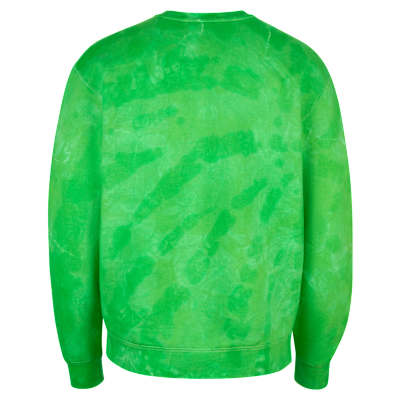 "Grateful Duck" Men's Tie-Dye Crew-Neck Sweatshirt