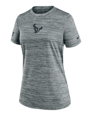 Женская футболка Houston Texans Sideline Team Issue Velocity Nike Dri-FIT NFL