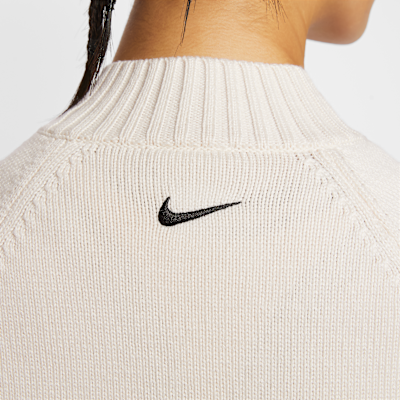 나이키 스포츠웨어 여성 타이트 그래픽 풀집 스웨터