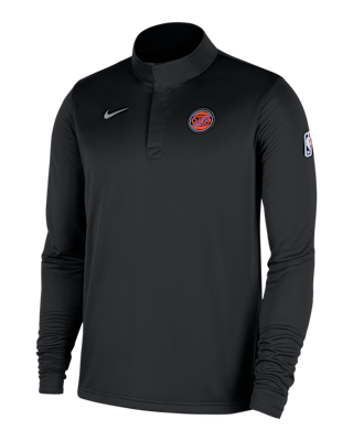 Мужские  New York Knicks Nike Dri-FIT NBA 1/4-Zip Long-Sleeve Top