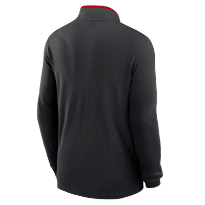 Georgia Bulldogs Victory Men's Nike Dri-FIT College 1/2-Zip Long-Sleeve Top