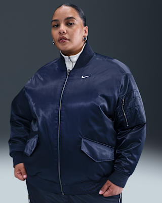 Женская куртка Nike Sportswear Therma-FIT Reversible Bomber (Plus Size)