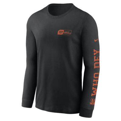 Cincinnati Bengals All Out Men's Nike NFL Long-Sleeve T-Shirt