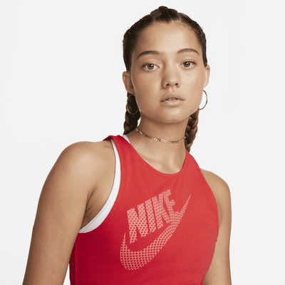 Nike Sportswear Women's Cropped Dance Tank. Nike LU