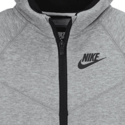 Nike Sportswear Tech Fleece Full-Zip Set Conjunto de sudadera con capucha de dos piezas - Bebé