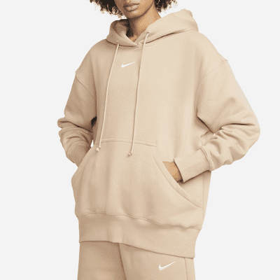 Nike Sportswear Phoenix Fleece túlméretezett, kapucnis, belebújós női pulóver