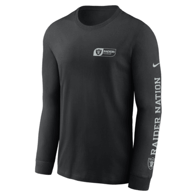 Las Vegas Raiders All Out Men's Nike NFL Long-Sleeve T-Shirt