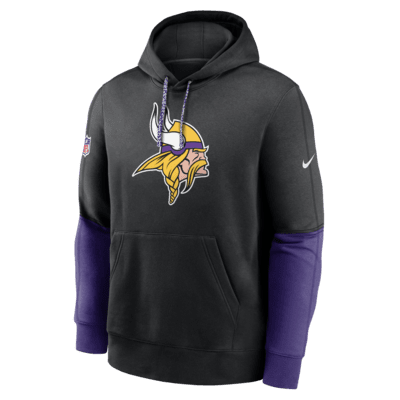 Minnesota Vikings Sideline Team Issue Club Men's Nike NFL Pullover Hoodie