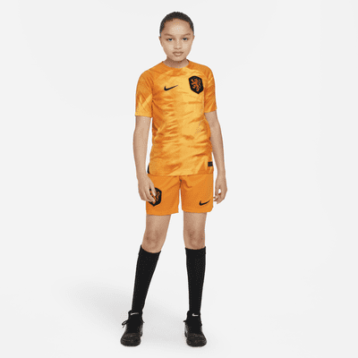 Netherlands 2022/23 Stadium Home Big Kids' Nike Dri-FIT Soccer Jersey