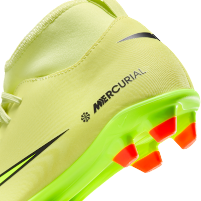 Nike Jr. Mercurial Superfly 10 Club Little/Big Kids' Multi-Ground High-Top Soccer Cleats