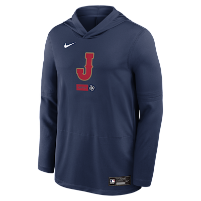 Japan National Baseball Team 2026 World Baseball Classic Men's Nike Dri-FIT Long-Sleeve Hooded Top