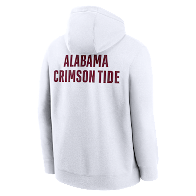 Alabama Club Basketball 2-Hit Men's Nike College Pullover Hoodie