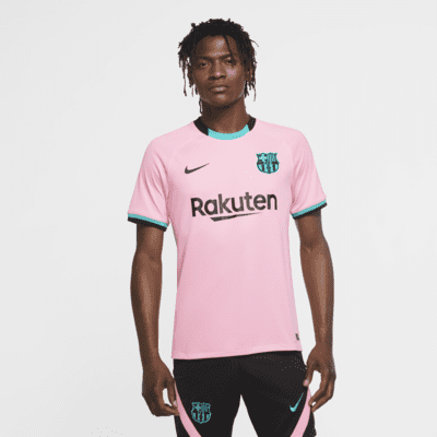 barcelona pink shirt