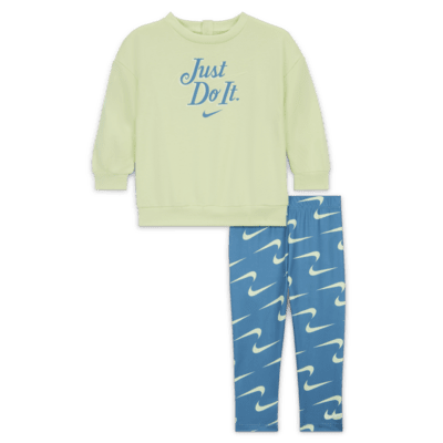 Nike New Impressions Baby (12-24M) Crew and Leggings Set