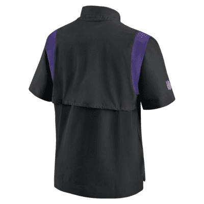 Nike Men's Minnesota Vikings Sideline Coaches Anthracite Full-Zip Bomber  Jacket