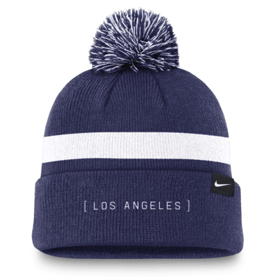 Los Angeles Dodgers Hometown Peak Men's Nike MLB Cuffed Pom Beanie