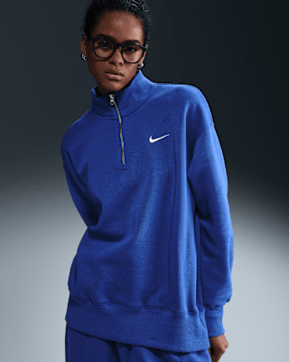 Женский свитшот Nike Sportswear Phoenix Fleece Oversized 1/4-Zip