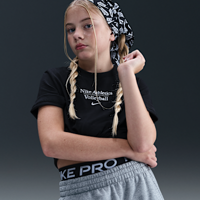 Playera para niños talla grande Nike Volleyball