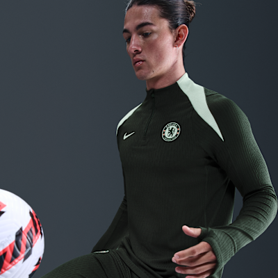 Chelsea FC Strike Elite Nike Dri-FIT ADV knit voetbaltrainingstop voor heren