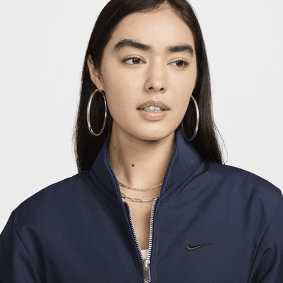 Nike Sportswear 系列女款短版全長拉鍊外套