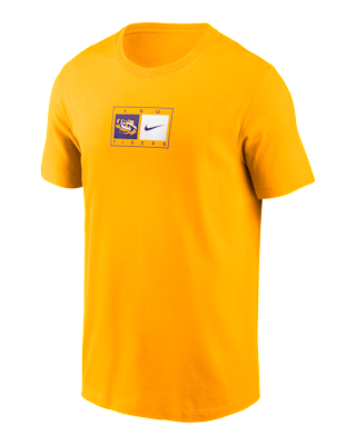 Мужская футболка LSU Campus Logo Swoosh Nike College