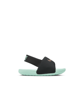 black nike kawa slides