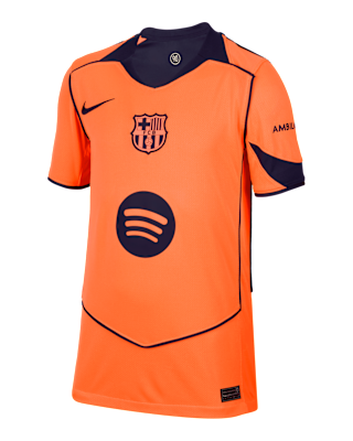 Детские джерси Lamine Yamal Barcelona 2025/26 Stadium Third Big Kids' Nike Dri-FIT Soccer Jersey