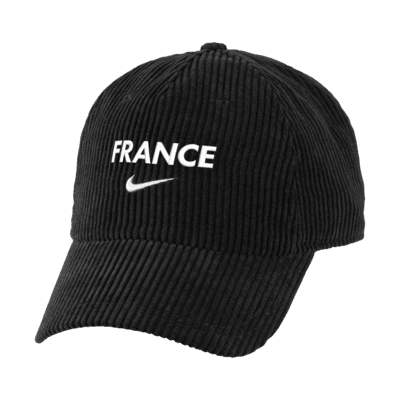 Gorra de fútbol Nike de pana de la FFF