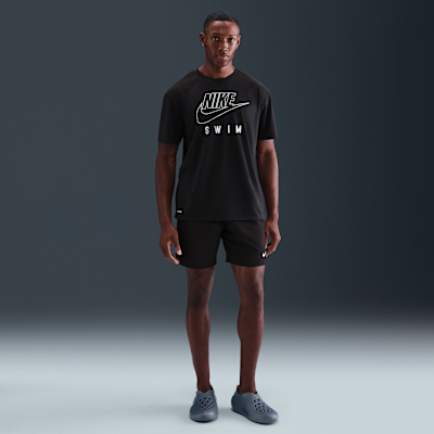 Nike Swim Swoosh Hydroguard Men's Short-Sleeve Top