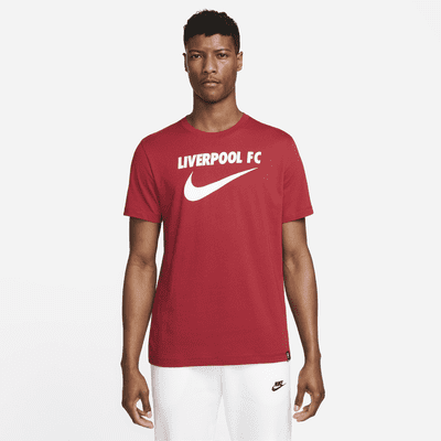 Liverpool F.C. Swoosh Men's Nike Football T-Shirt