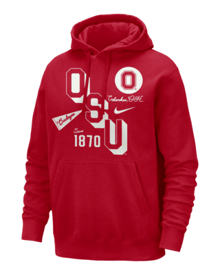 Мужское худи Ohio State Club Nike College Hoodie