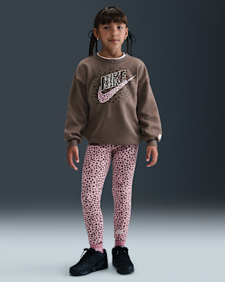 Детские тайтсы Nike Wild Warmth Little Kids' Crew Top and Leggings Set