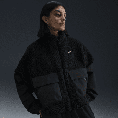 Nike Sportswear Essential kuschelige Oversize-Jacke (Damen)