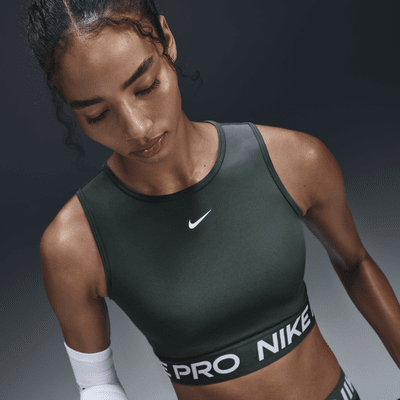 Nike Pro Women's Dri-FIT Cropped Tank Top