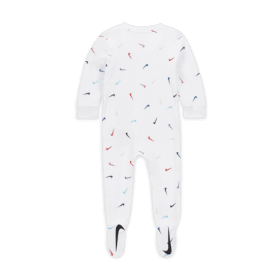 Nike Swooshfetti Footed Coverall Baby Coverall