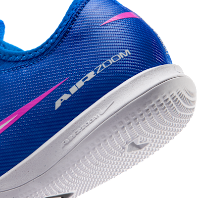 Tacos de fútbol para cancha cubierta de corte low para niños de preescolar y grandes Nike Jr. Mercurial Vapor 16 Academy