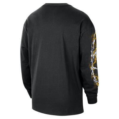 Los Angeles Lakers Courtside Men's Nike NBA Long-Sleeve T-Shirt