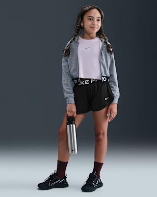 Детские шорты Nike Pro Big Kids' (Girls') Dri-FIT 2-in-1 Shorts