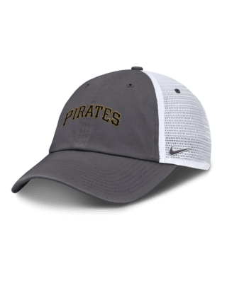 Мужские  Pittsburgh Pirates Wordmark Club Nike MLB Trucker Adjustable Hat