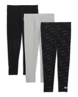 Детские тайтсы Nike Little Kids' Leggings (3-Pack)