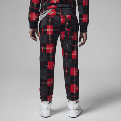 plaid pants with air force ones