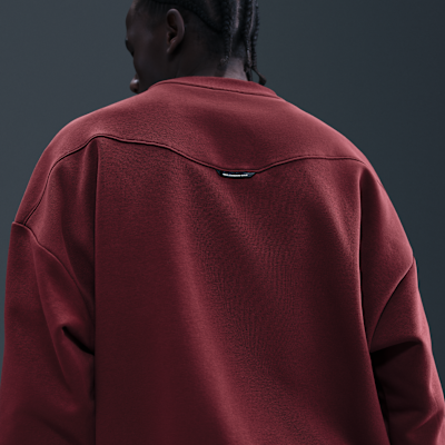 Sudadera de cuello redondo de básquetbol Therma-FIT para hombre Nike Standard Issue