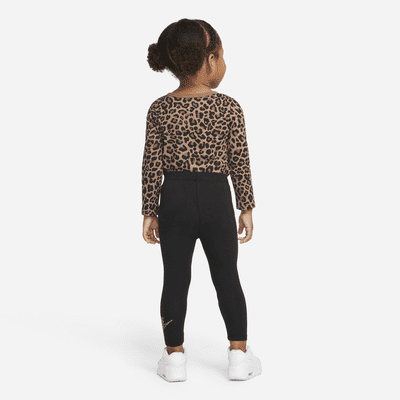 Nike Baby (12-24M) Leopard Bodysuit and Leggings Set